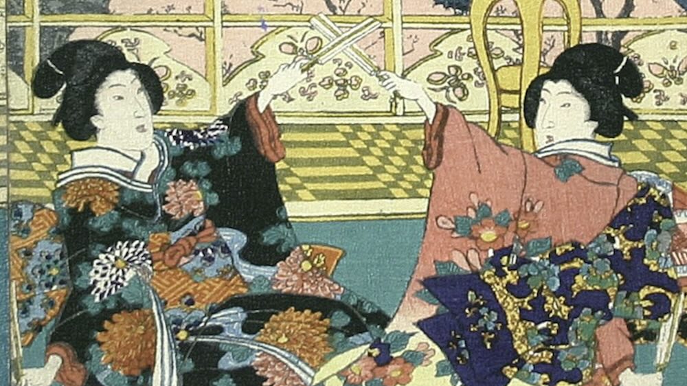 The Art of Flowers in the Tale of Genji