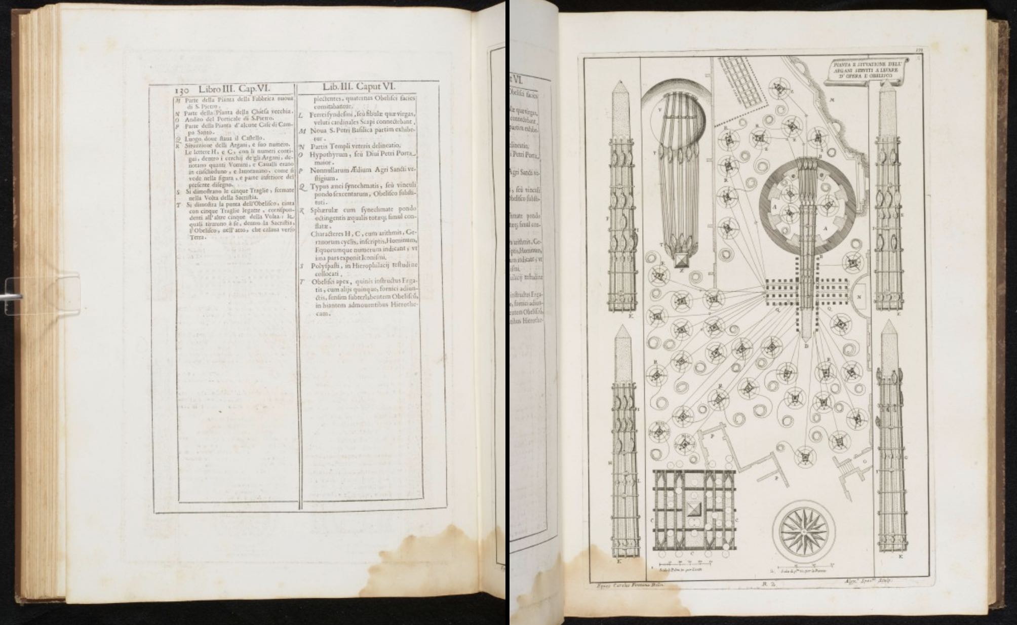 History of the Vatican by Carlo Fontana [Latin/Italian]<br>Rome, 1694