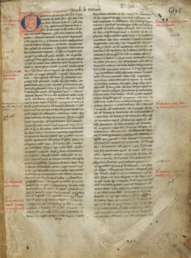 Sermones vulgares manuscript