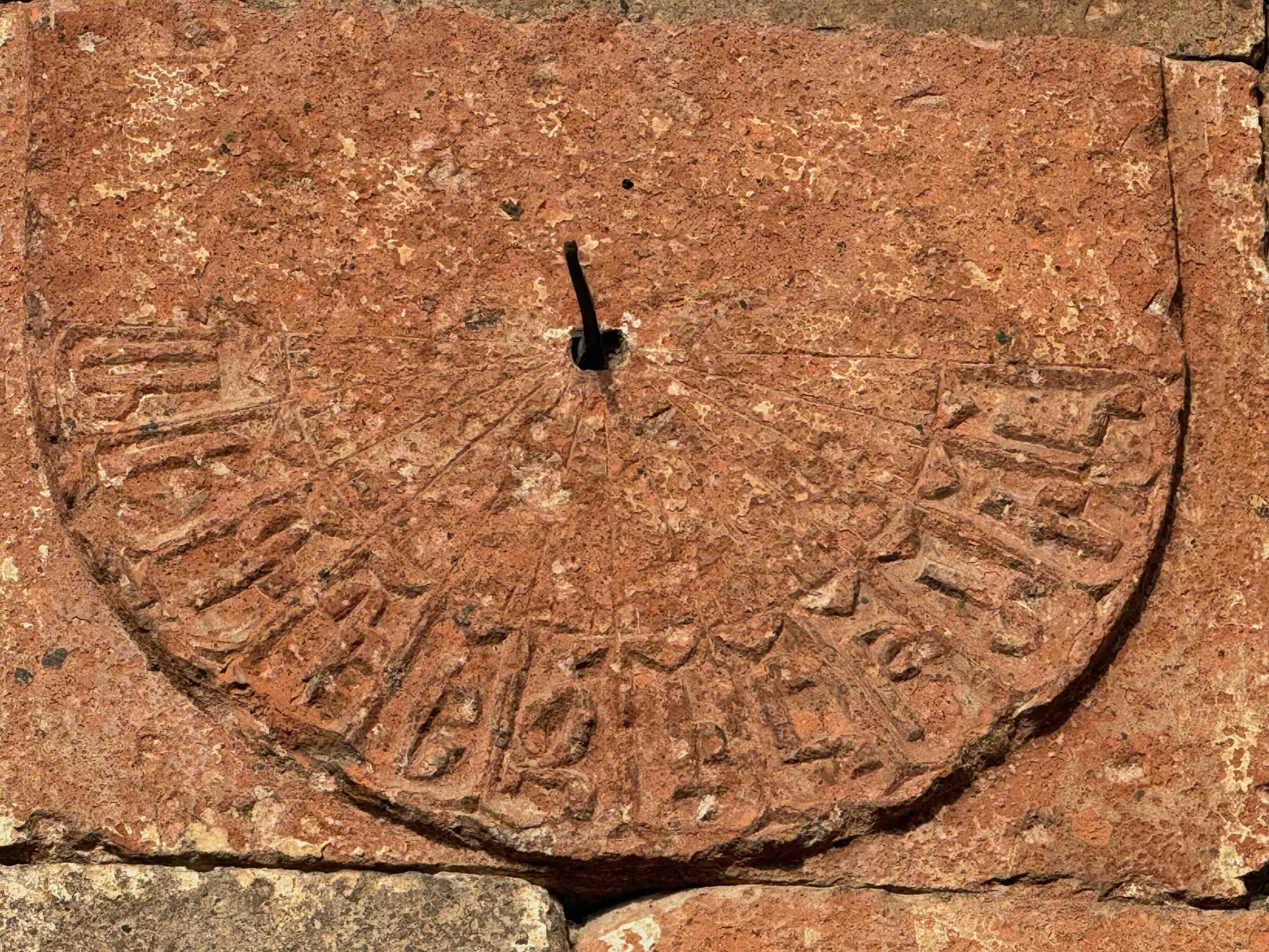 medieval sundial