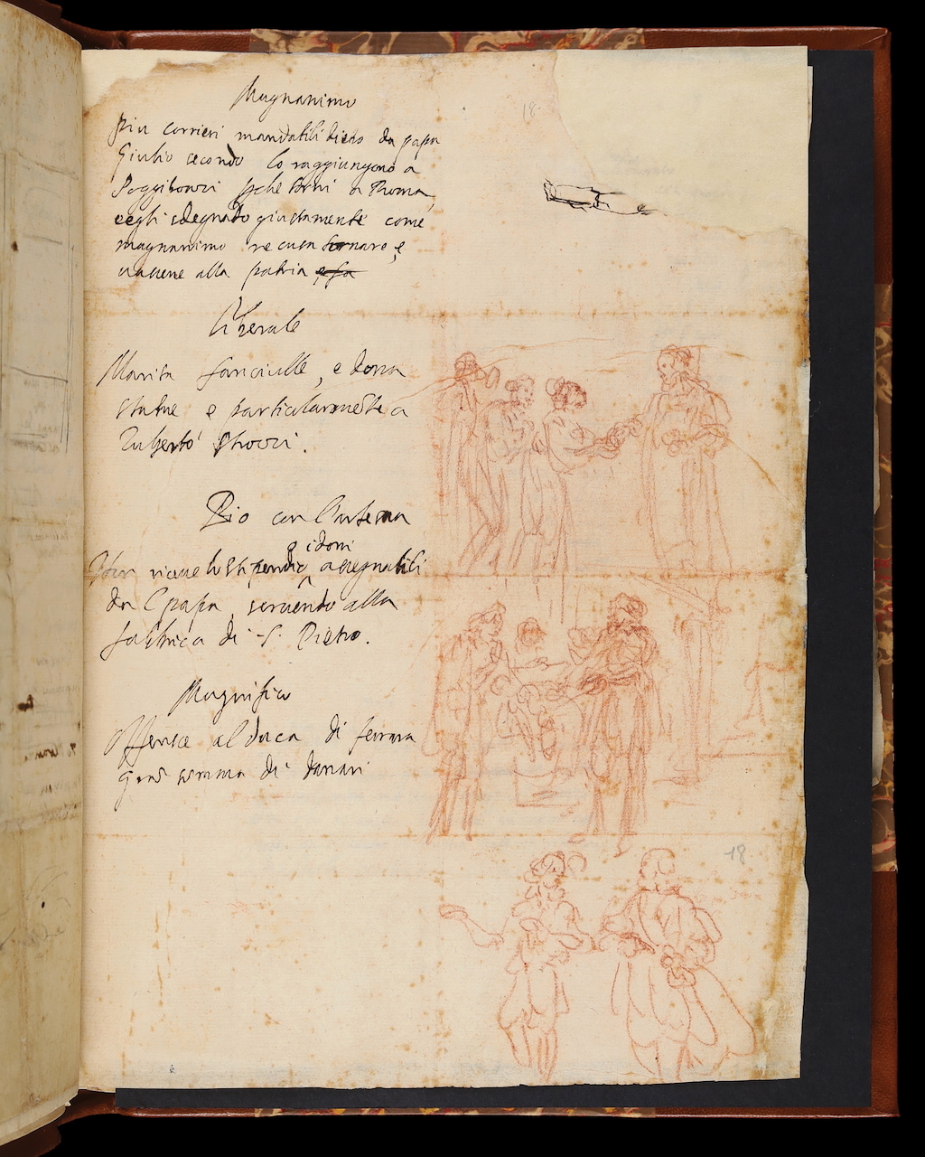 drawing by Michelangelo Buonarroti the Younger