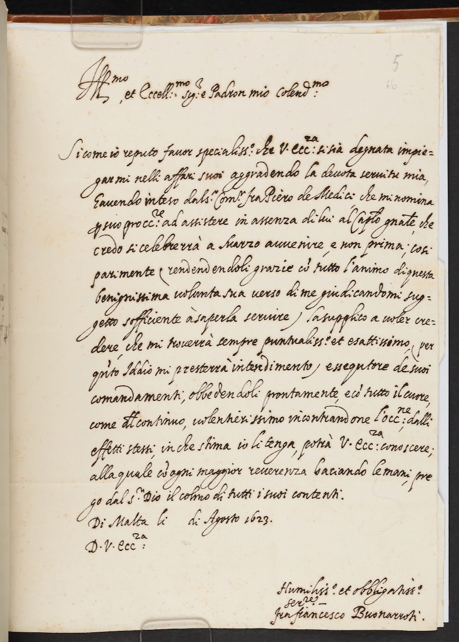a letter